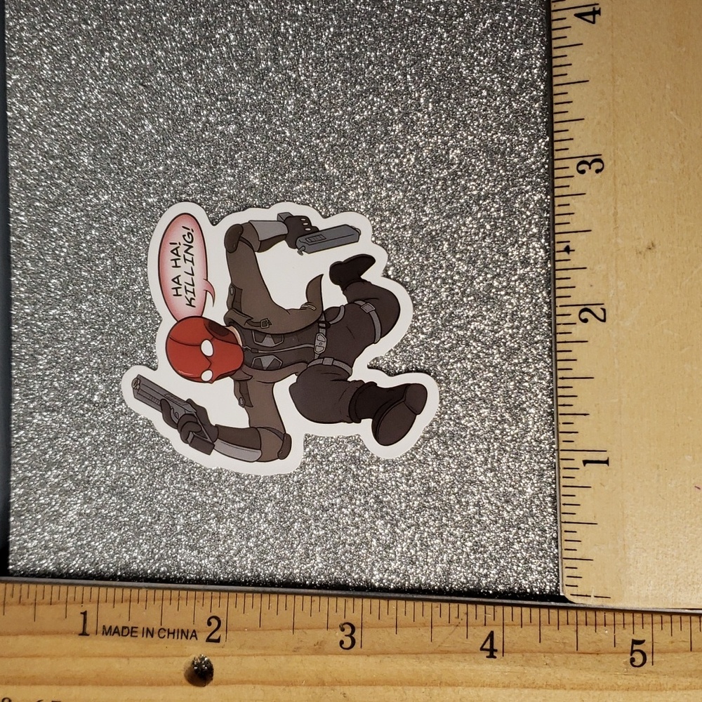 DC COMICS Batman Waterproof Sticker Red Hood - Picture 2 of 8
